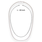 Load image into Gallery viewer, Taraash 925 Sterling Silver Fancy Curb Chain For Men - Taraash
