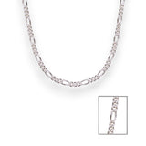 Taraash 925 Sterling Silver Figaro Chain For Men | Neckchain - Taraash