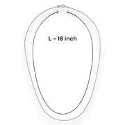 Taraash 925 Sterling Silver Fox Tail Chain For Women - Taraash