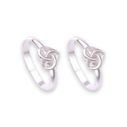 Taraash 925 Sterling Silver Heart Leg Ring For Women - Taraash