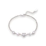 Load image into Gallery viewer, Taraash 925 Sterling Silver Heart Shape Bracelet For Women - Taraash