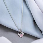 Load image into Gallery viewer, Taraash 925 Sterling Silver Heart Wing Pendant &amp; Chain for Women - Taraash