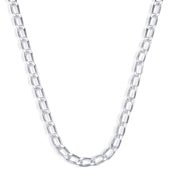 Taraash 925 Sterling Silver Long Curb Chain For Men ALCD12020IN - Taraash