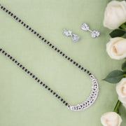 Taraash 925 Sterling Silver Mangalsutra Set for Women - Taraash