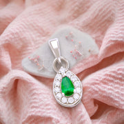 Taraash 925 Sterling Silver Pear Drop Shape Pendant For Women - Taraash