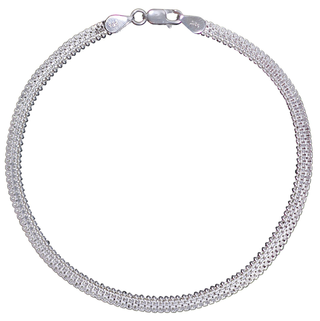 Taraash 925 Sterling Silver Plain Ball Anklets For Women - Taraash