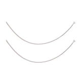 Taraash 925 Sterling Silver Plain Chain Anklet For Women / Girls - Taraash