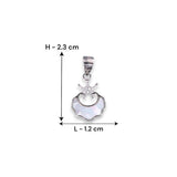 Taraash 925 Sterling Silver Retro Longevity Pendant Set for Women - Taraash