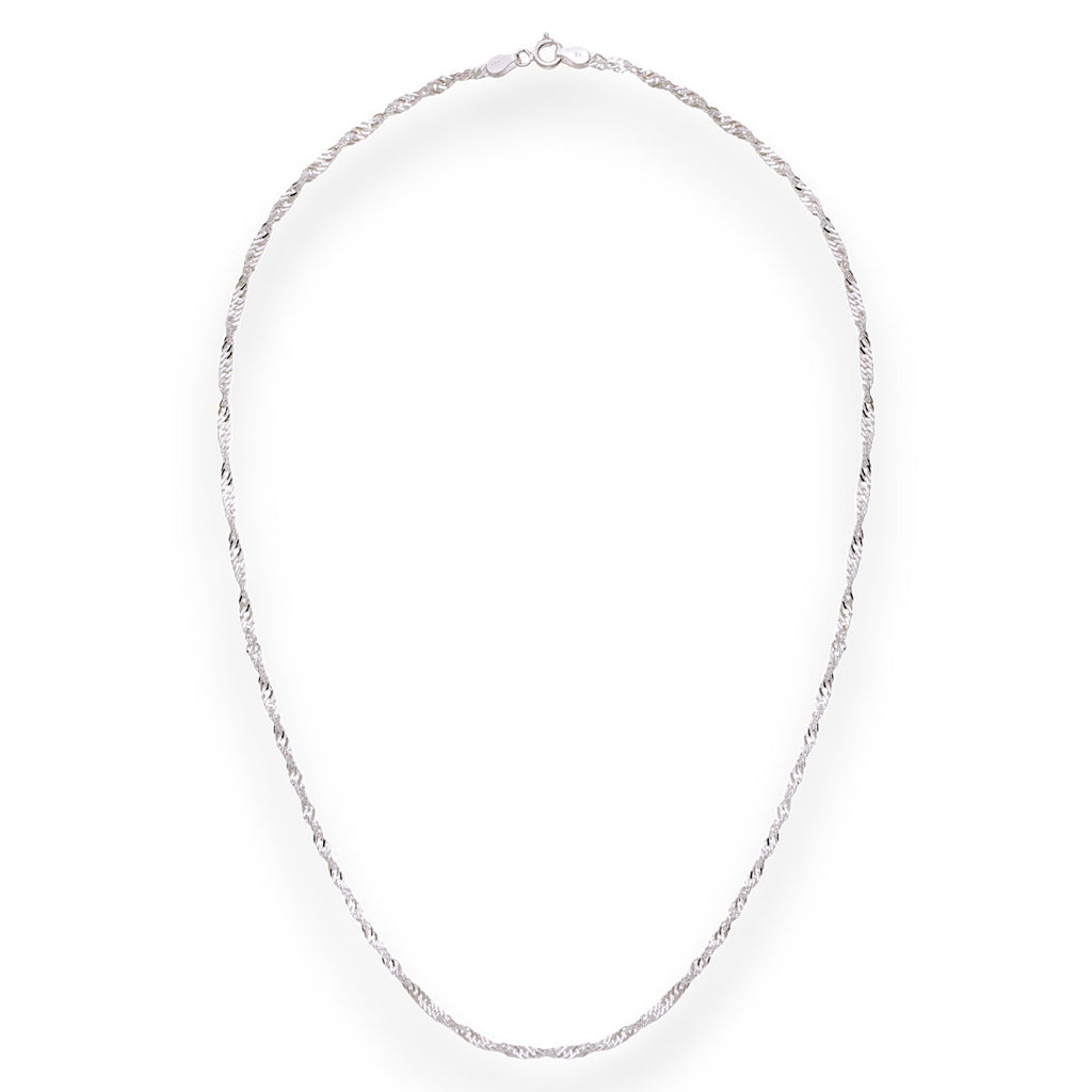 Taraash 925 Sterling Silver Rolo Chain For Women