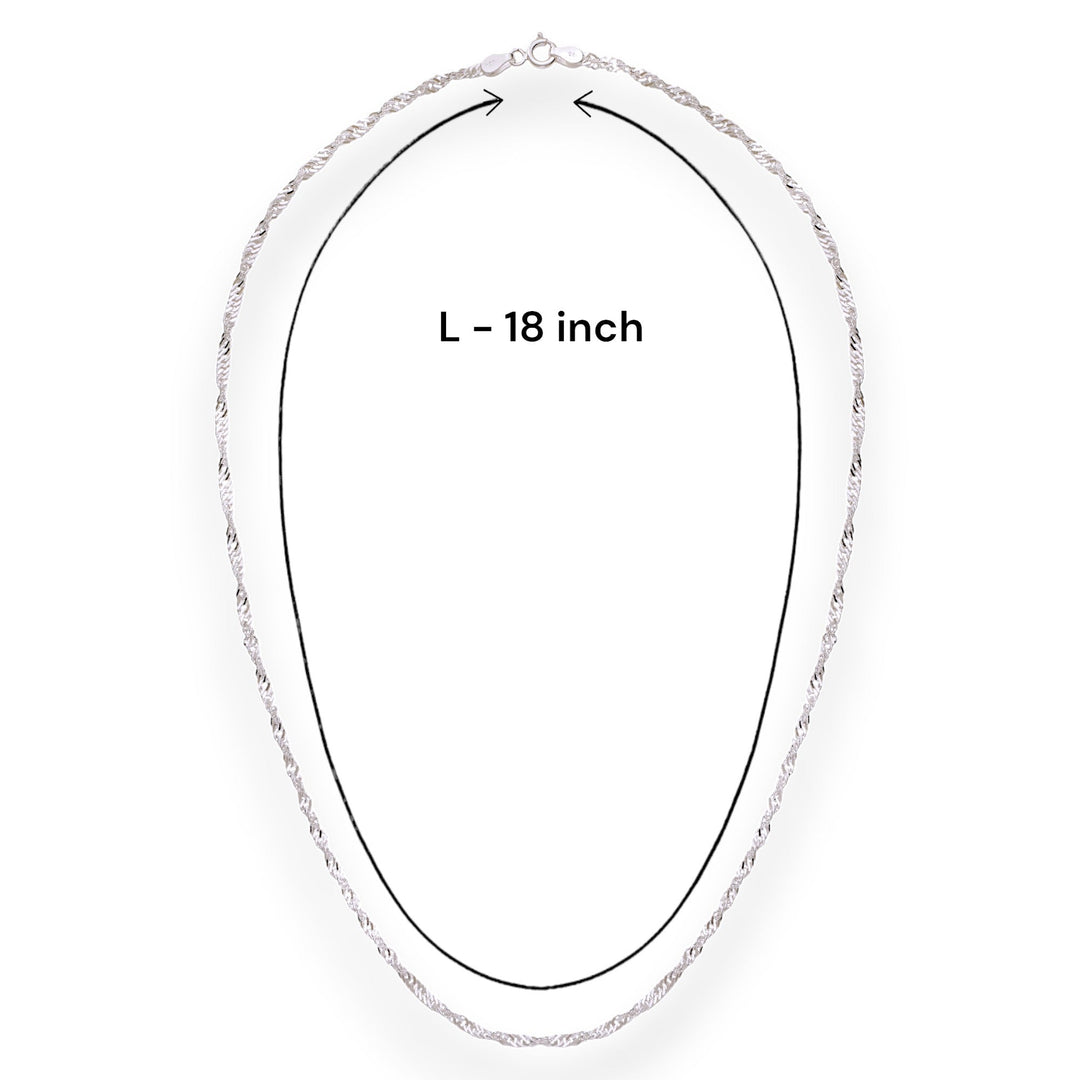 925 Sterling Silver Chains (ag-139) at best price in Mumbai 925 Sterling Silver Chains (ag-139) at best price in Mumbai
