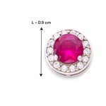Load image into Gallery viewer, Taraash 925 Sterling Silver Round Cz Stud For Women - Taraash

