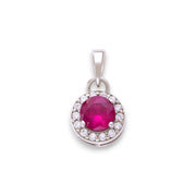 Taraash 925 Sterling Silver Round Pendant For Women - Taraash