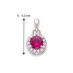 Load image into Gallery viewer, Taraash 925 Sterling Silver Round Pendant For Women - Taraash