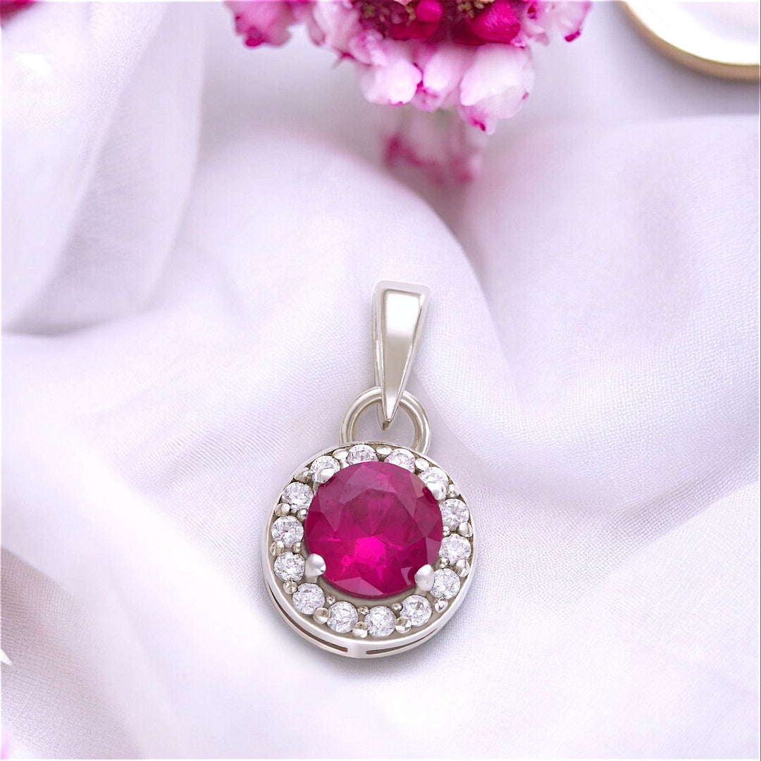 Taraash 925 Sterling Silver Round Pendant For Women - Taraash