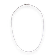 Taraash 925 Sterling Silver Square Compact Neck Chain For Women ACMS4518IN - Taraash