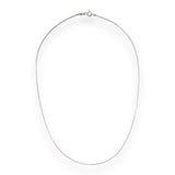 Taraash 925 Sterling Silver Square Compact Neck Chain For Women ACMS4518IN - Taraash