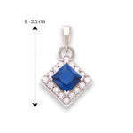 Load image into Gallery viewer, Taraash 925 Sterling Silver Square Pendant For Women - Taraash