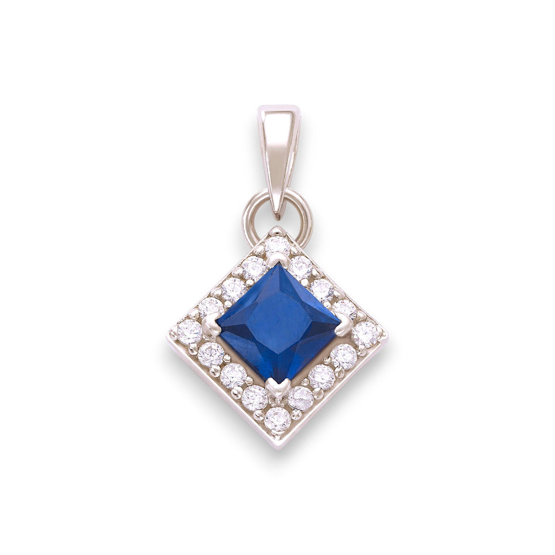 Taraash 925 Sterling Silver Square Pendant For Women - Taraash