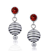 Taraash 925 Sterling Silver Swirl Design Drop Earrings For Women - Taraash