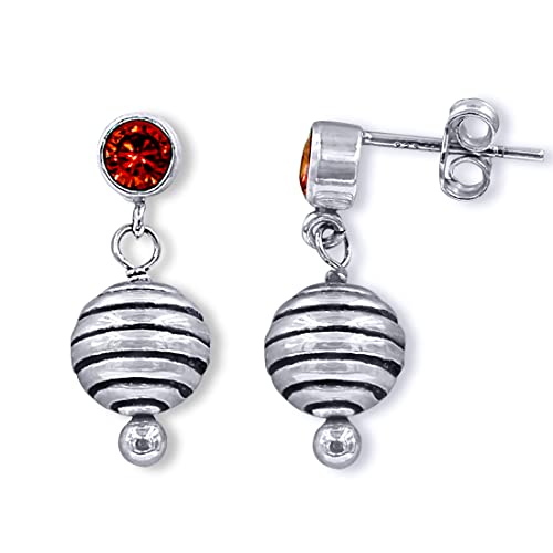 Taraash 925 Sterling Silver Swirl Design Drop Earrings For Women - Taraash