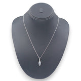 Taraash 925 Sterling Silver TearDrop Pendant & Chain for Women - Taraash