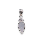 Taraash 925 Sterling Silver TearDrop Pendant & Chain for Women - Taraash