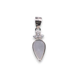 Taraash 925 Sterling Silver TearDrop Pendant & Chain for Women - Taraash