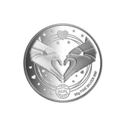 Taraash 999 Congratulations 50 gm Silver Coin For Gifting - Taraash