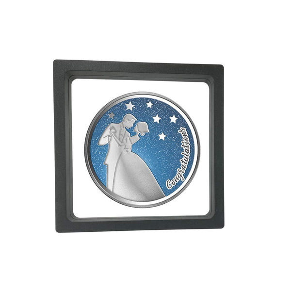 Taraash 999 Congratulations 50 gm Silver Coin For Gifting - Taraash