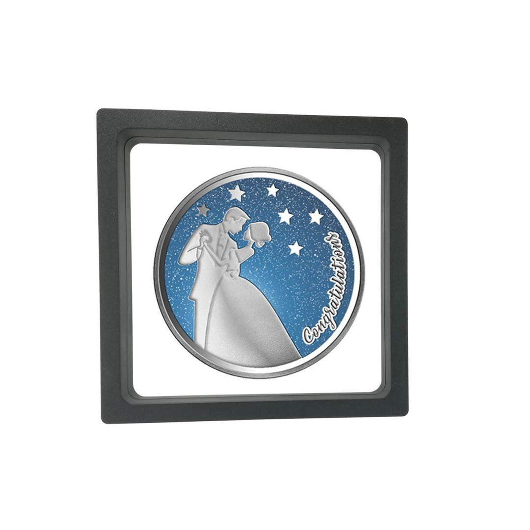 Taraash 999 Congratulations 50 gm Silver Coin For Gifting - Taraash