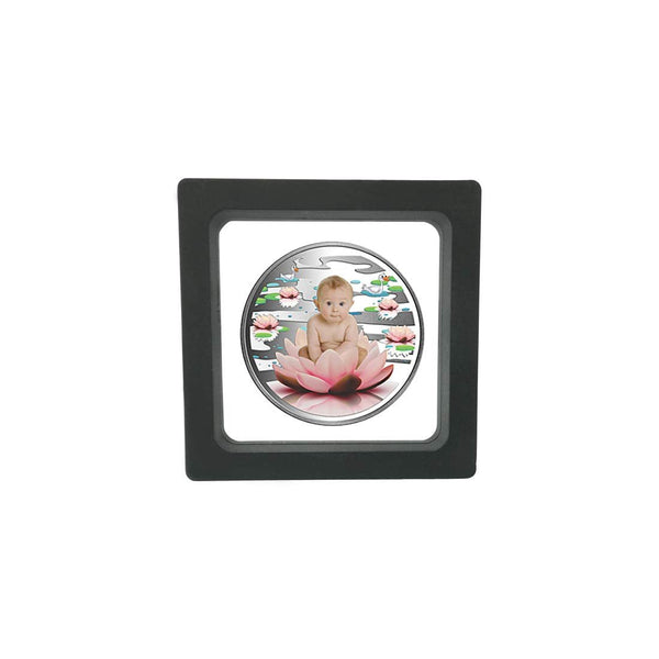 Taraash 999 New Born Baby 20 gm Silver Coin For Gifting - Taraash