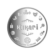 Taraash 999 New Born Baby 20 gm Silver Coin For Gifting - Taraash
