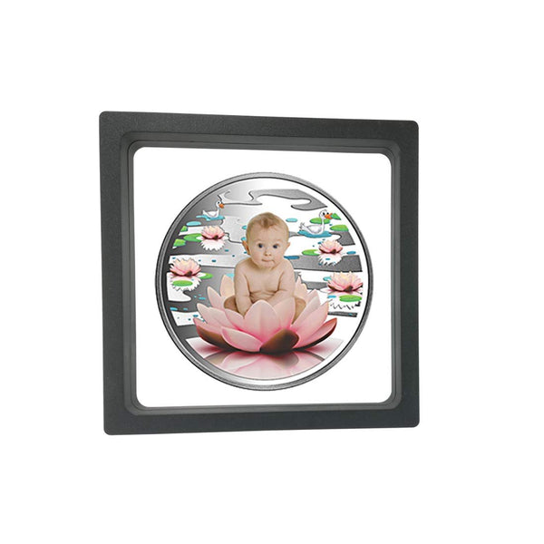 Taraash 999 New Born Baby 50 gm Silver Coin For Gifting - Taraash