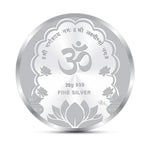 Load image into Gallery viewer, Taraash 999 Purity 20 grams Laxmi Ganesh Silver Coin - Taraash