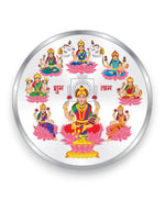 Load image into Gallery viewer, Taraash 999 Purity 50 gram Goddess Ashtalakshmi Coin With Packaging By ACPL | Silver Coin | Coin For Gifting - Taraash
