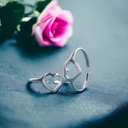 Taraash Heart 925 Sterling Silver Toe Ring For Women LR0717S - Taraash