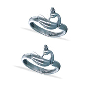 Taraash Peacock Pattern 925 Sterling Silver Toe Ring For Women LR0721A - Taraash