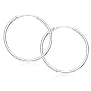 Taraash silver Hoop Earrings for Women #H42030M - Taraash