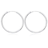 Taraash silver Hoop Earrings for Women #H42030M - Taraash