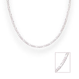 Taraash Sterling Silver Chain With Interlinks For Men AFGH1006C20IN - Taraash