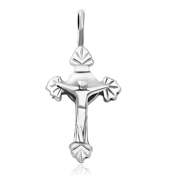 Taraash 925 Sterling Silver Cross Pendant for Unisex PD1622A