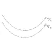 Taraash  Sterling Silver Combo of Anklet & Toe Ring COMBO ANTR 10