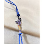 Load image into Gallery viewer, Blisse Allure 925 Sterling Lord Krishna Silver Rakhi For Kids Brother - Taraash
