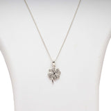 Blisse Allure 925 Sterling Silver Four Leaf Clover Pendant Necklace - Taraash
