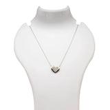 Blisse Allure 925 Sterling Silver Necklace With Heart Pendant - Taraash
