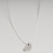 Blisse Allure 925 Sterling Silver Paperclip Pendant Necklace - Taraash