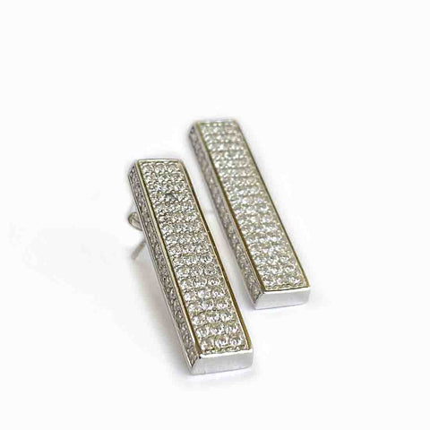 Blisse Allure Sterling silver Classy Design Earring For Women - Taraash