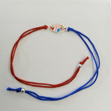 Blisse allure sterling silver enameled fish rakhi for your dear brother. - Taraash