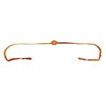 Load image into Gallery viewer, Blisse Allure Sterling Silver Enamelled Trishul Rakhi - Taraash
