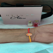 Blisse Allure Sterling Silver Enamelled Trishul Rakhi - Taraash